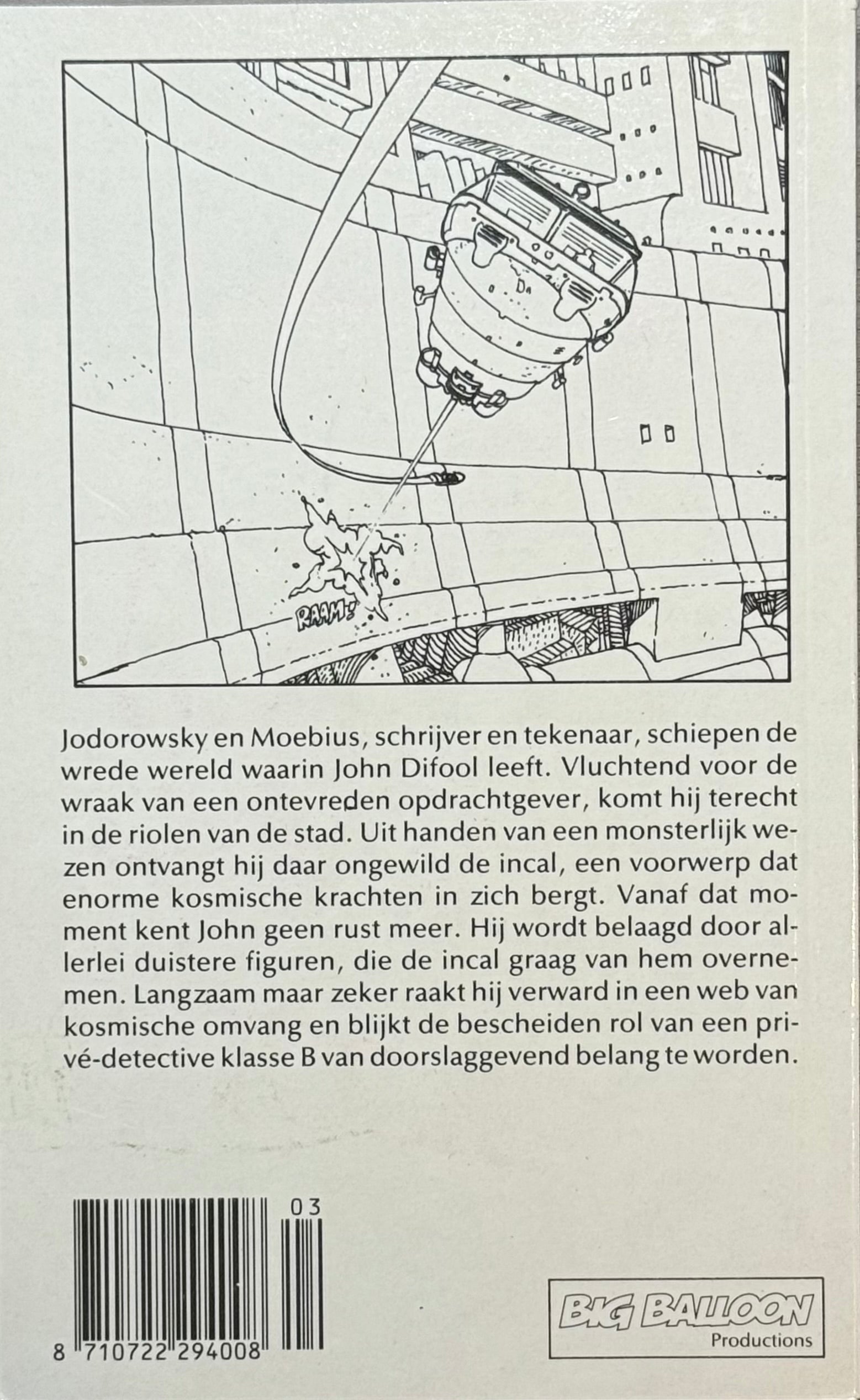 COMICS - Stripverhaal SC (NL) - John Difool : De Incal van het Duister (3) (Giraud Jean)