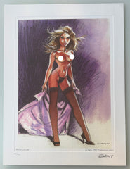 COMICS Affiche : Pin-Up - Provocation (Dany) / 50 ex + signed