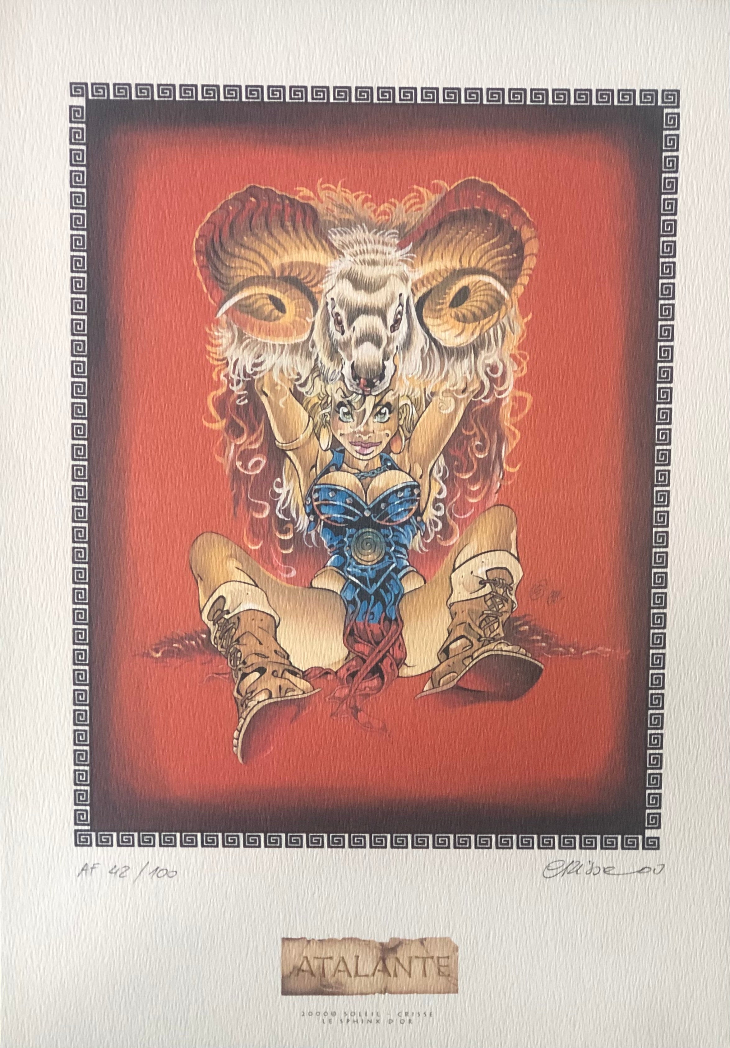 COMICS Ex-libris : Atalante / De Legende Atalante (Crisse)