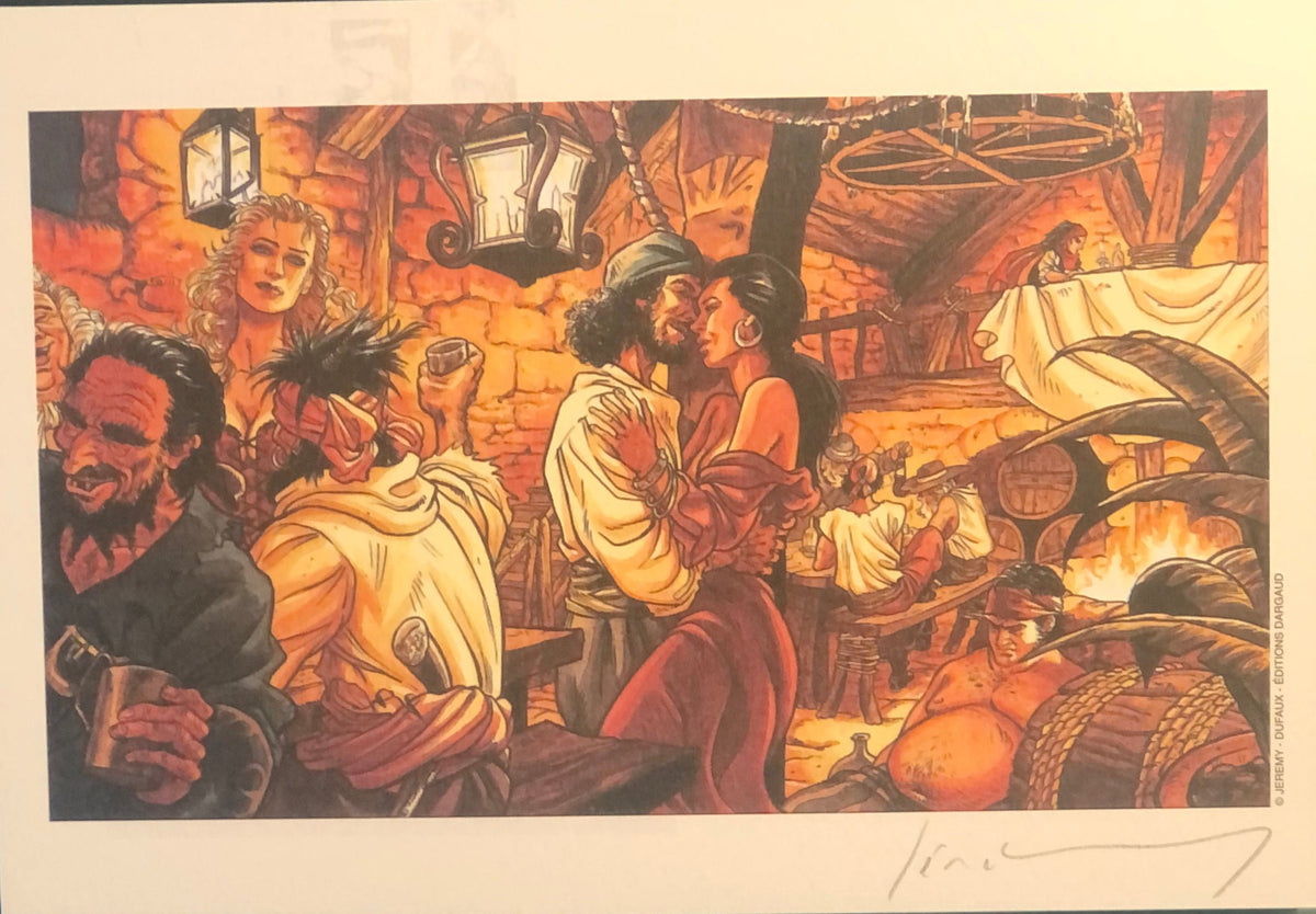 COMICS Ex-libris : Barracuda (Jérémy)