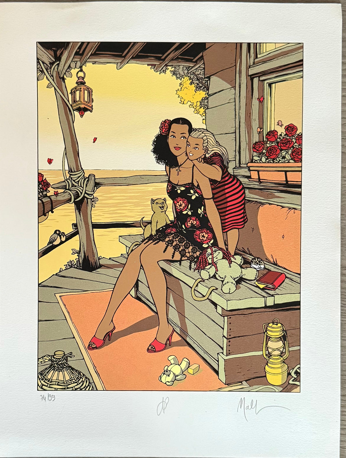 COMICS Ex-libris : Golden City - Le Dossier Harrison (Malfin)