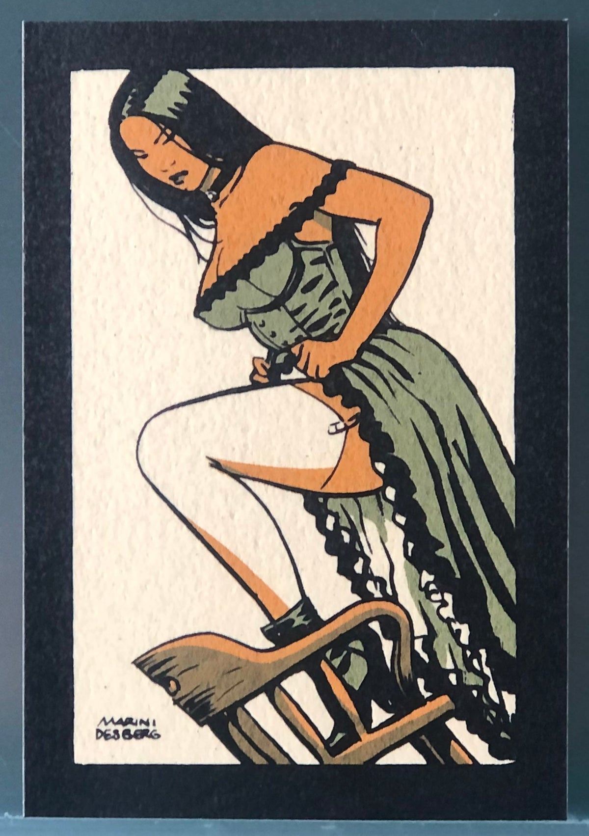 COMICS Ex-libris : L'étoile du désert / Ster van de Woestijn (Marini Enrico)