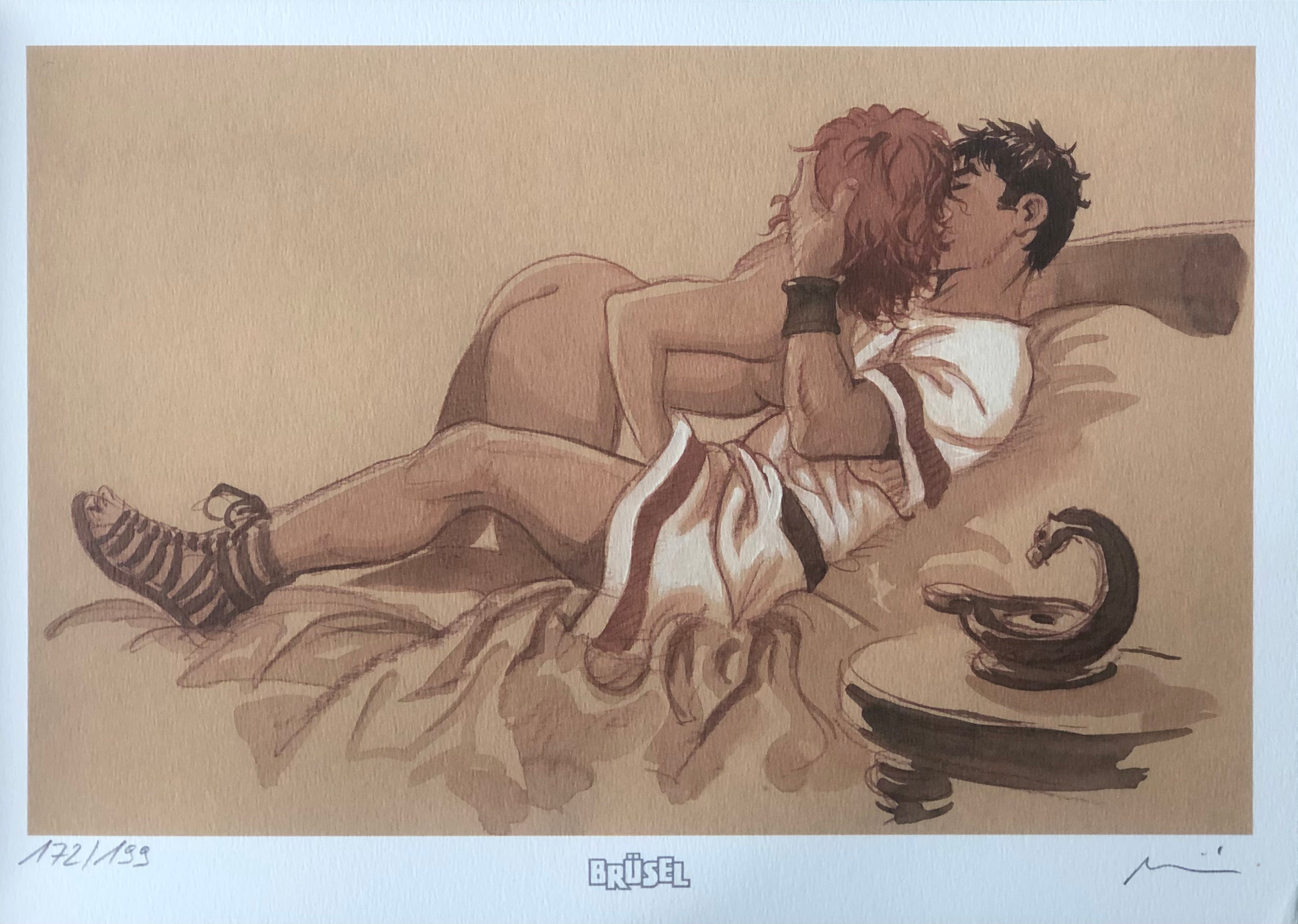 COMICS Ex-libris : Les Aigles de Rome / De Adelaars van Rome (Marini Enrico)