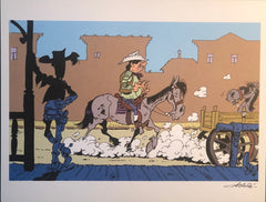 COMICS Ex-libris : Lucky Luke (Achdé)