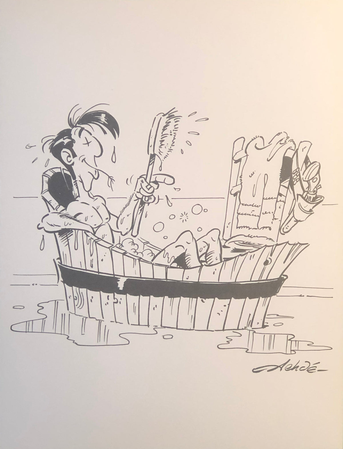 COMICS Ex-libris : Lucky Luke (Achdé)