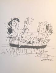 COMICS Ex-libris : Lucky Luke (Achdé)