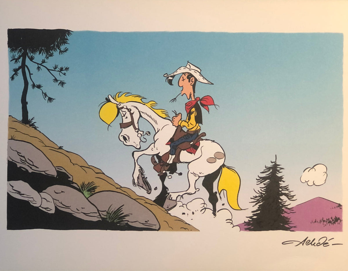 COMICS Ex-libris : Lucky Luke (Achdé)