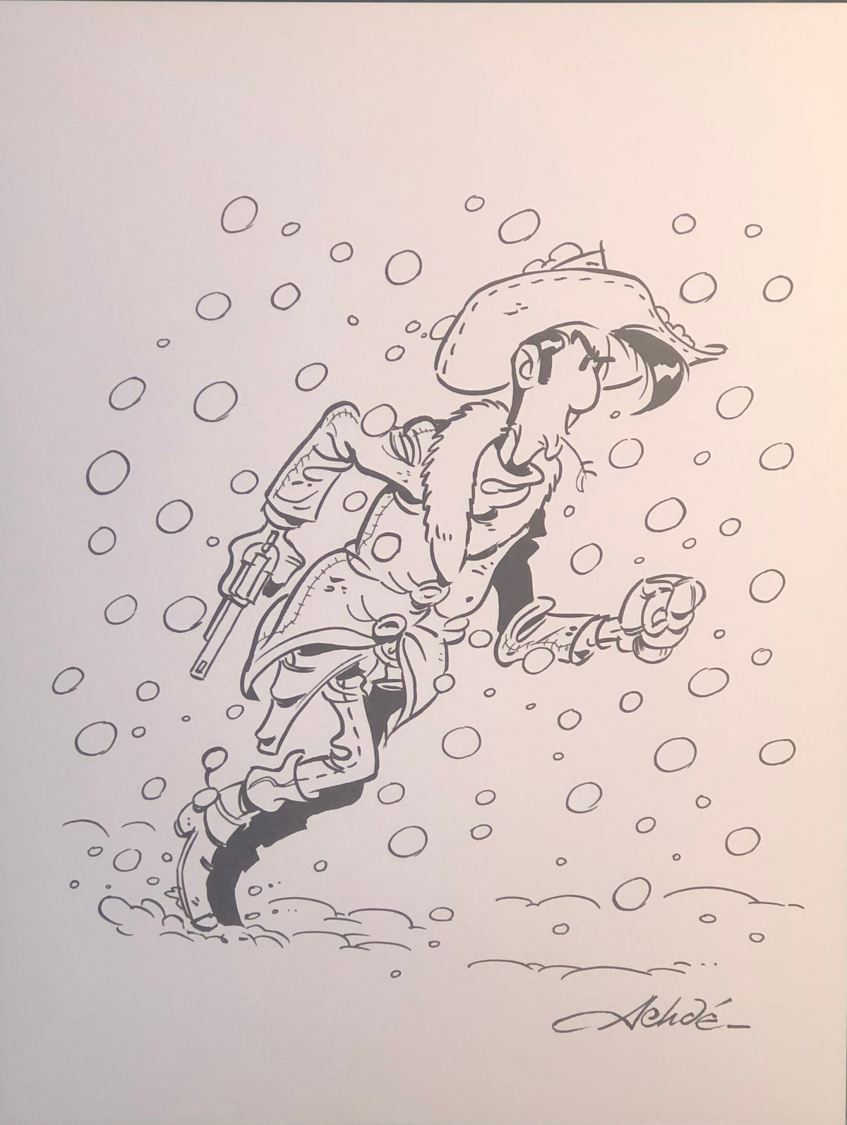 COMICS Ex-libris : Lucky Luke (Achdé)