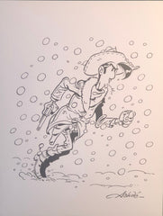 COMICS Ex-libris : Lucky Luke (Achdé)