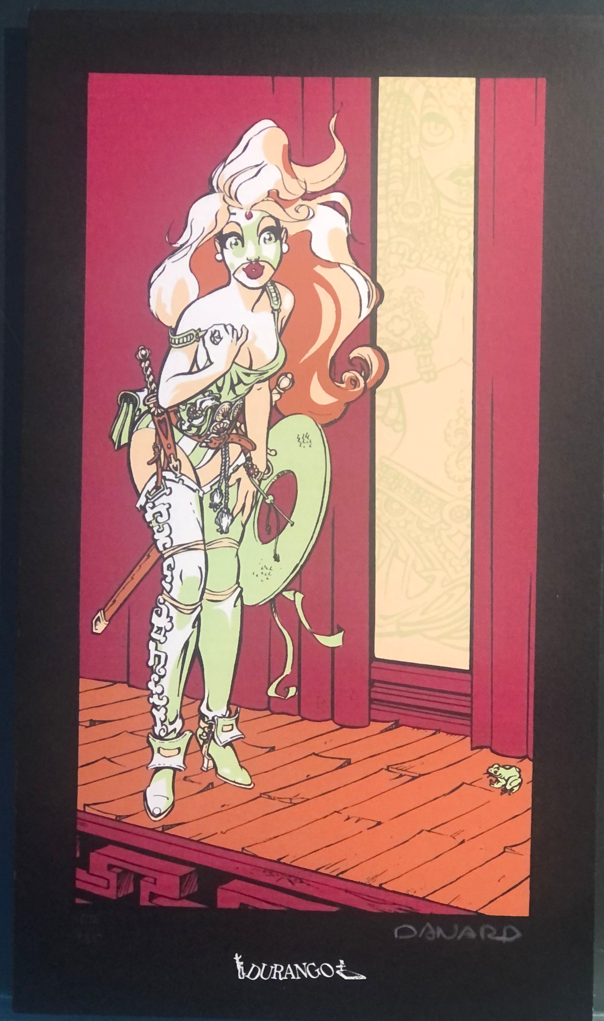 COMICS Ex-libris : Marlysa (Danard Jean-Pierre) / 250 ex. + signed