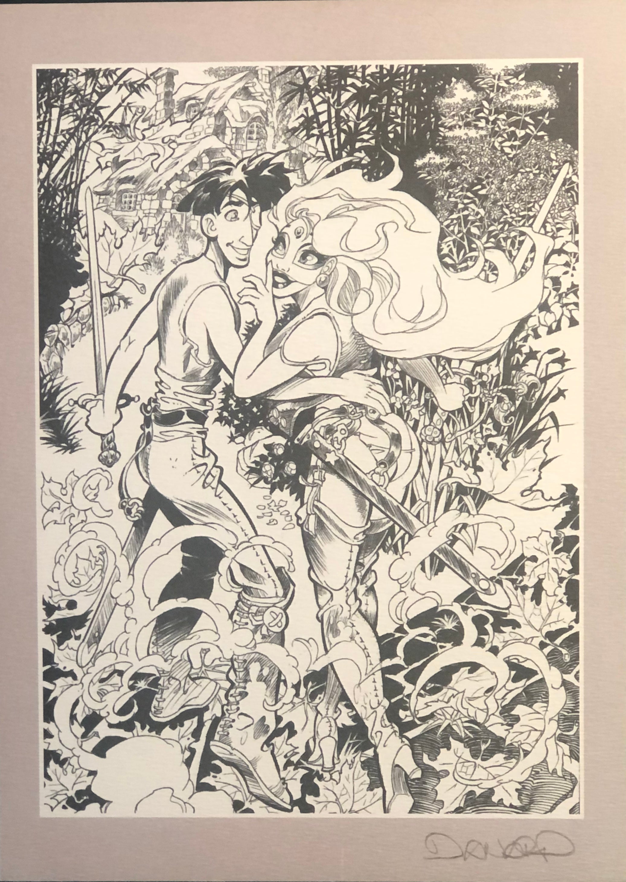 COMICS Ex-libris : Marlysa (Danard Jean-Pierre)