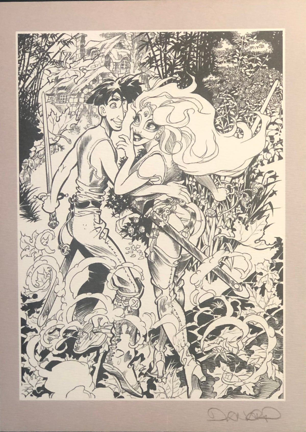 COMICS Ex-libris : Marlysa (Danard Jean-Pierre)
