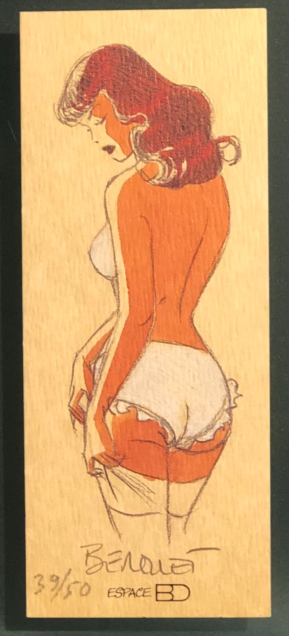 COMICS Ex-libris : Pin-Up (Berthet Philippe)