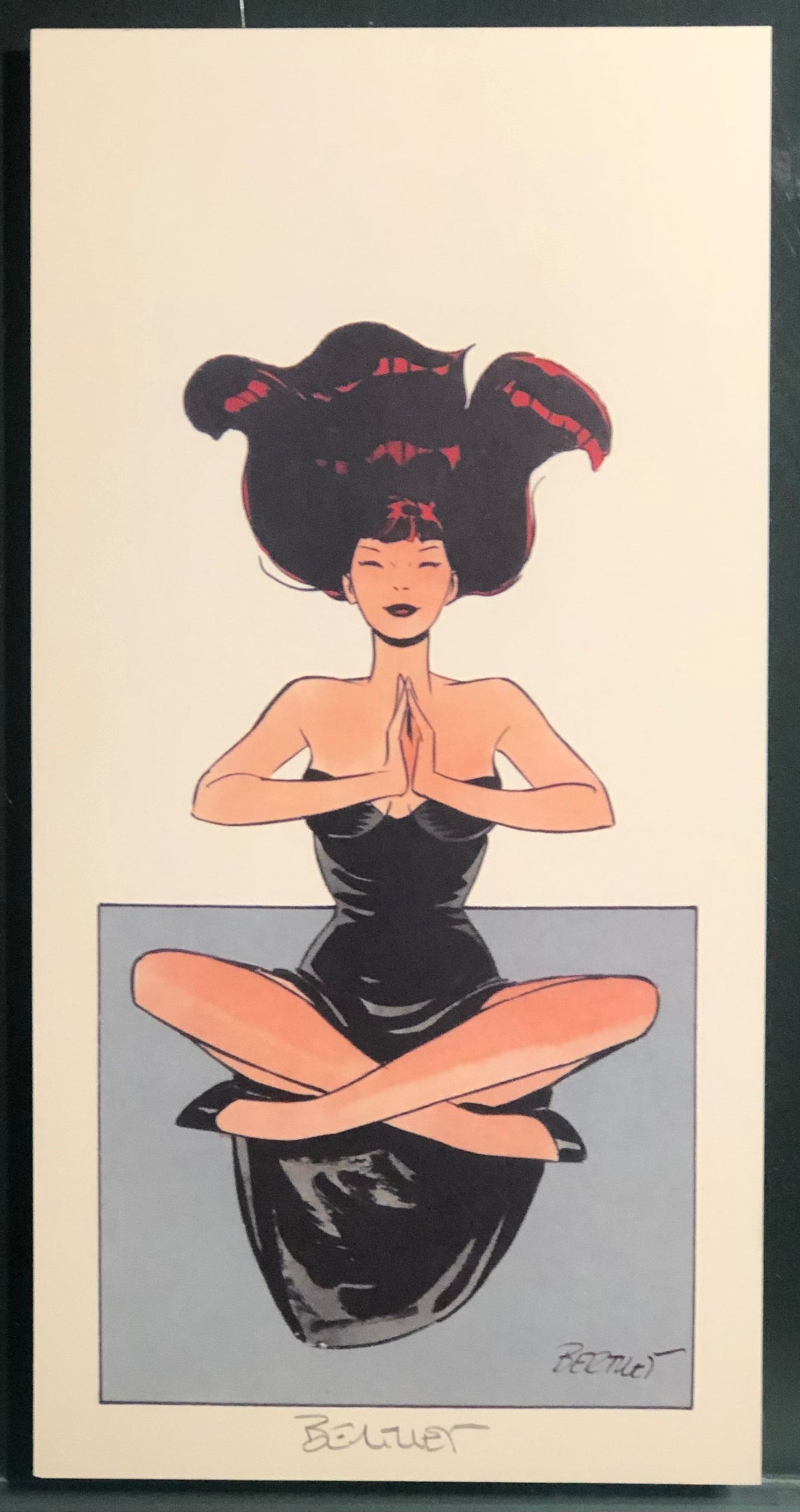 COMICS Ex-libris : Pin-Up (Berthet Philippe)