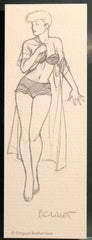 COMICS Ex-libris : Pin-Up (Berthet Philippe)