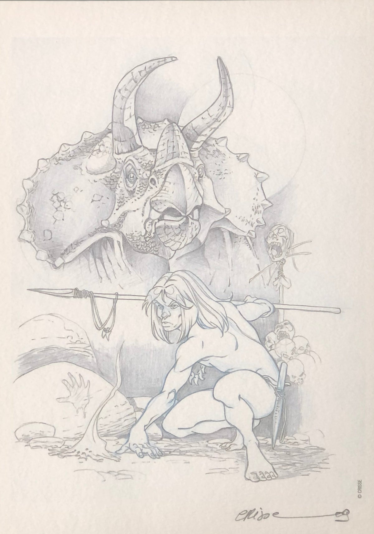 COMICS Ex-libris : Rahan (Crisse)