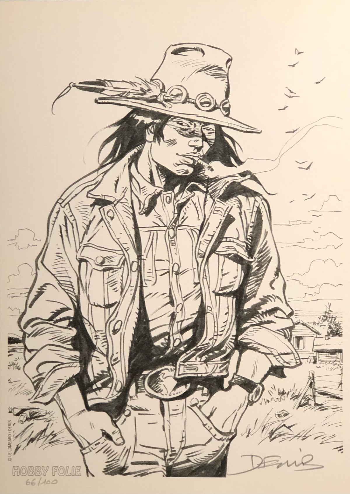 COMICS Ex-libris : Red Road (Derib)