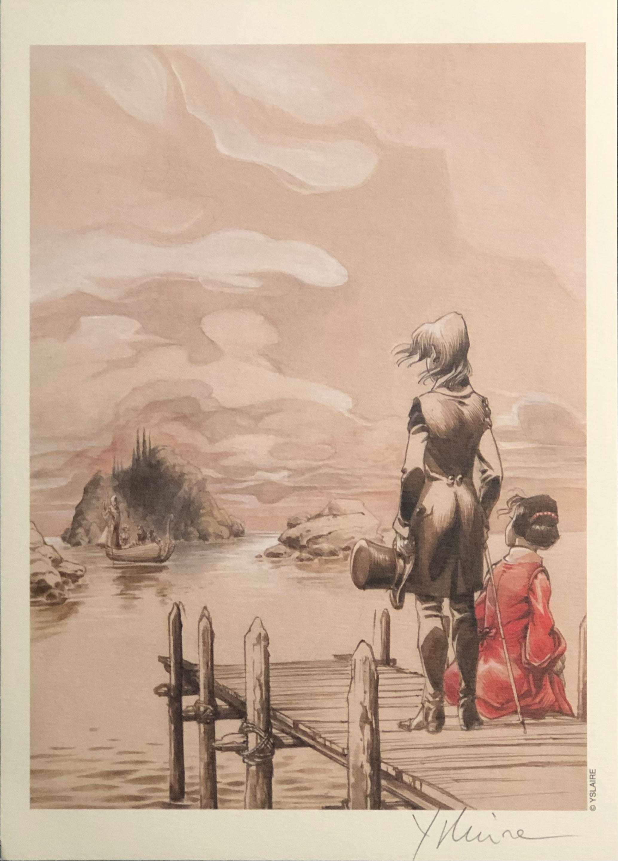 COMICS Ex-libris : Sambre / Samber (Yslaire)