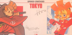 COMICS Ex-libris : Spirou et Fantasio / Robbedoes & Kwabbernoot (Munuera José-Luis & Ooshima Hiroyuki)