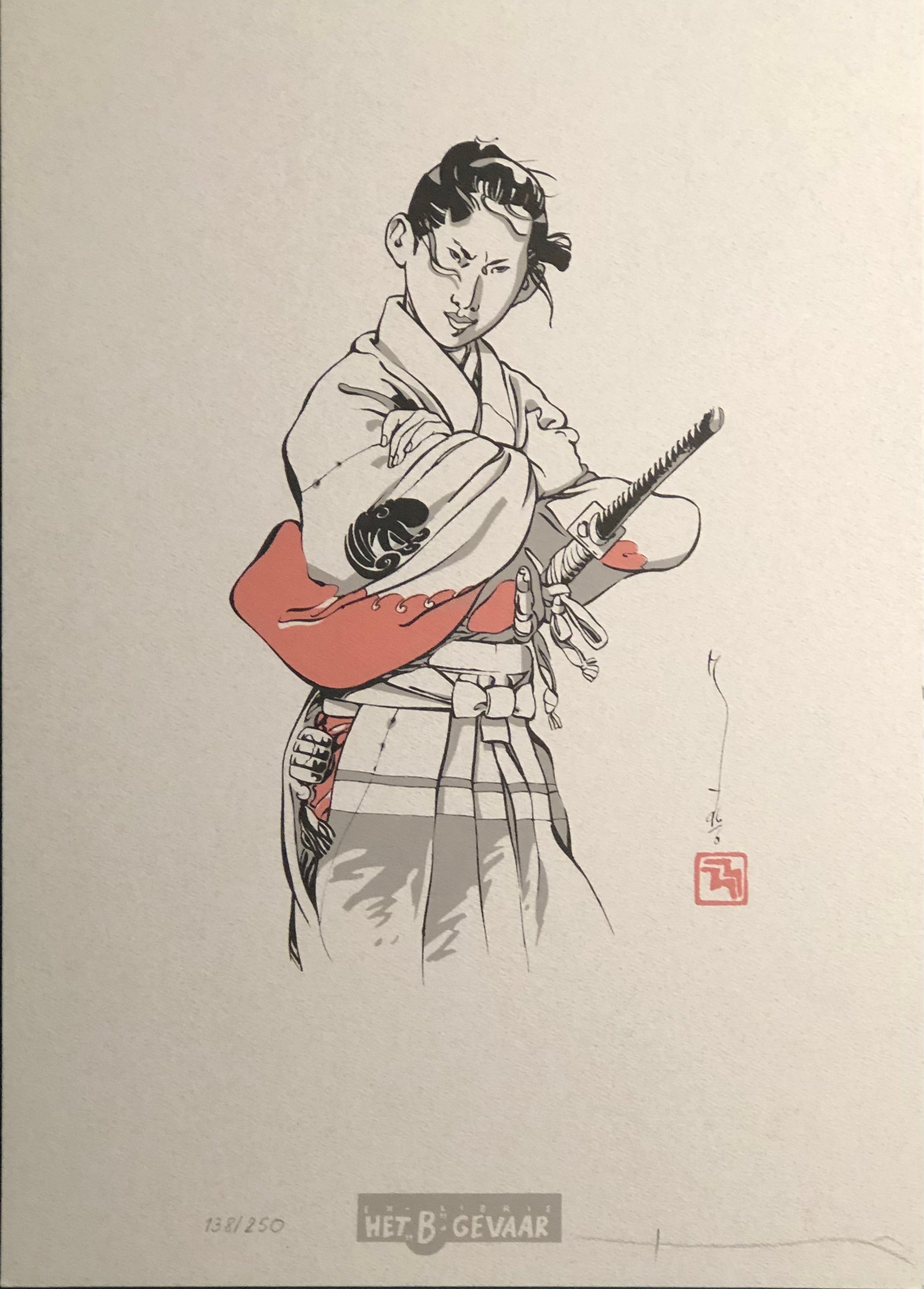 COMICS Ex-libris : Tako (Michetz)