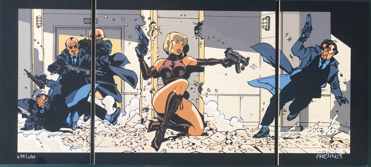 COMICS Ex-libris : Tatiana K. / Tatjana K. (Triptyque) (Meynet Felix)