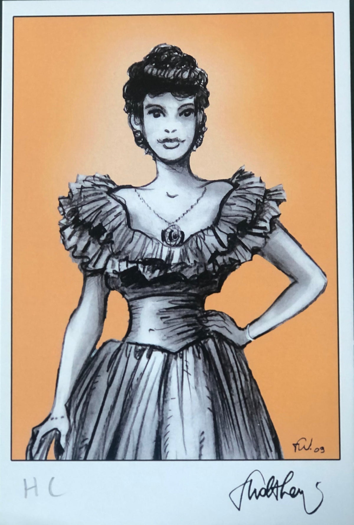 COMICS Ex-libris : Woman (Walthéry)