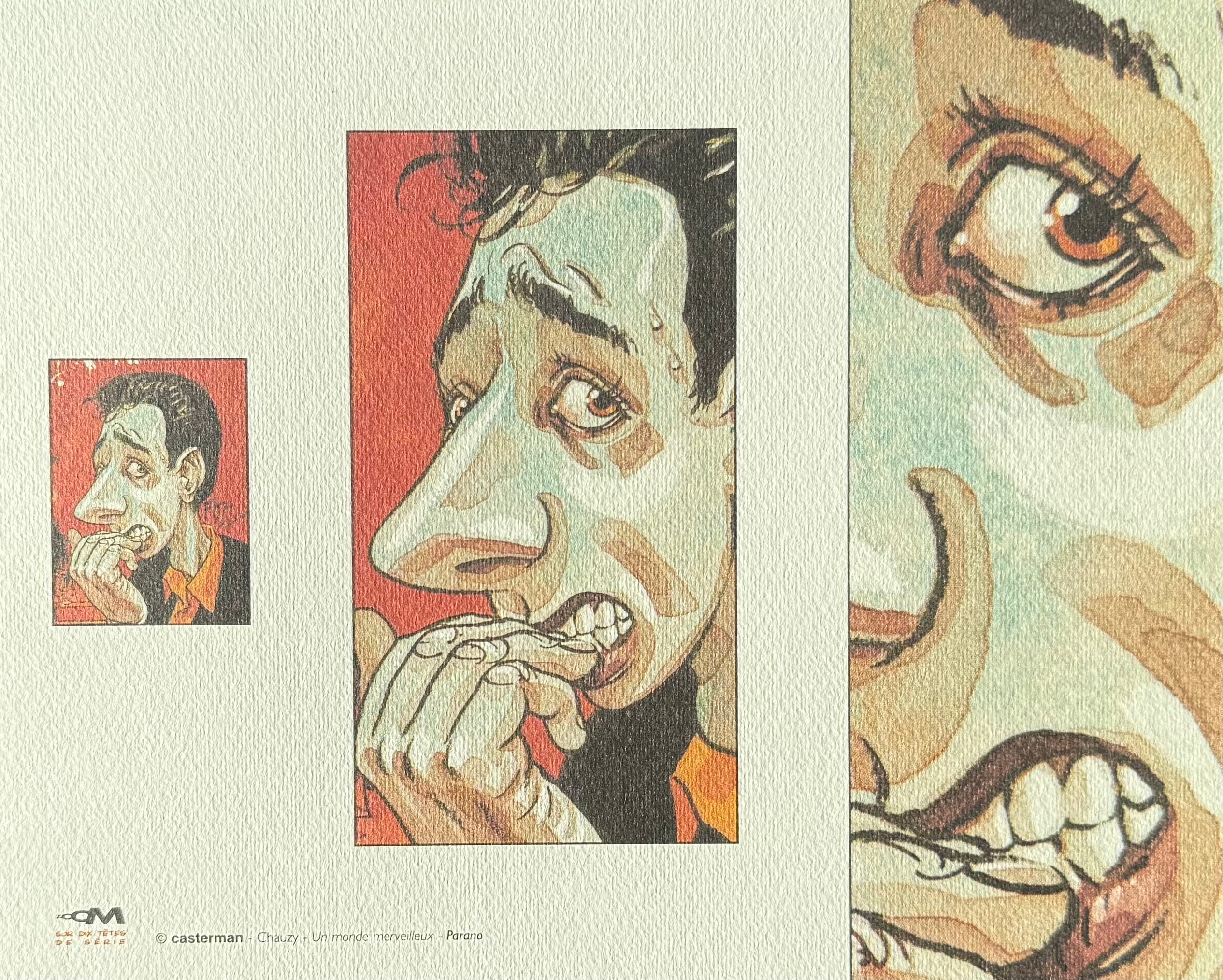 COMICS, Portfolio Collectif (Casterman) : Zoom sur dix têtes de série (°2001)