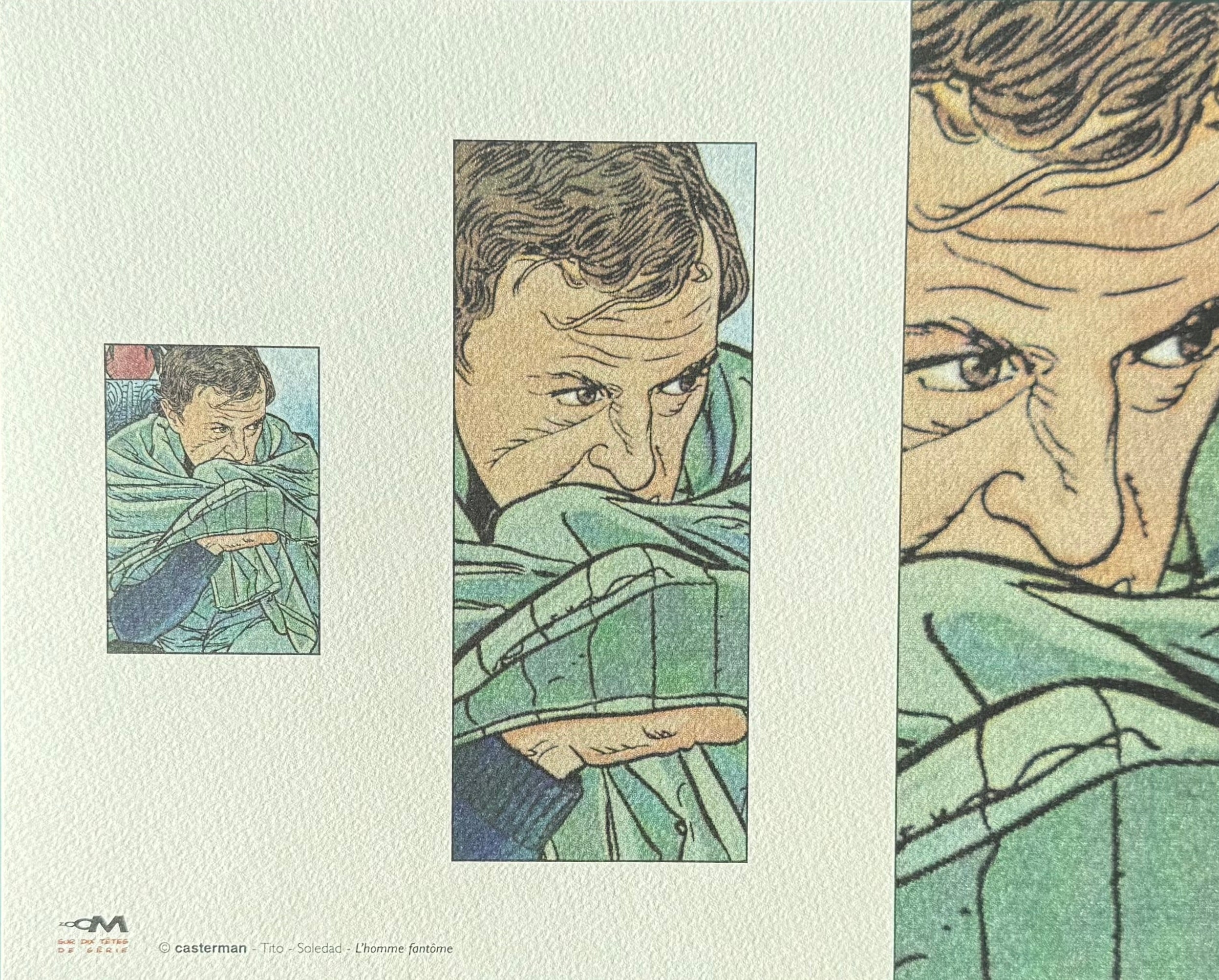 COMICS, Portfolio Collectif (Casterman) : Zoom sur dix têtes de série (°2001)