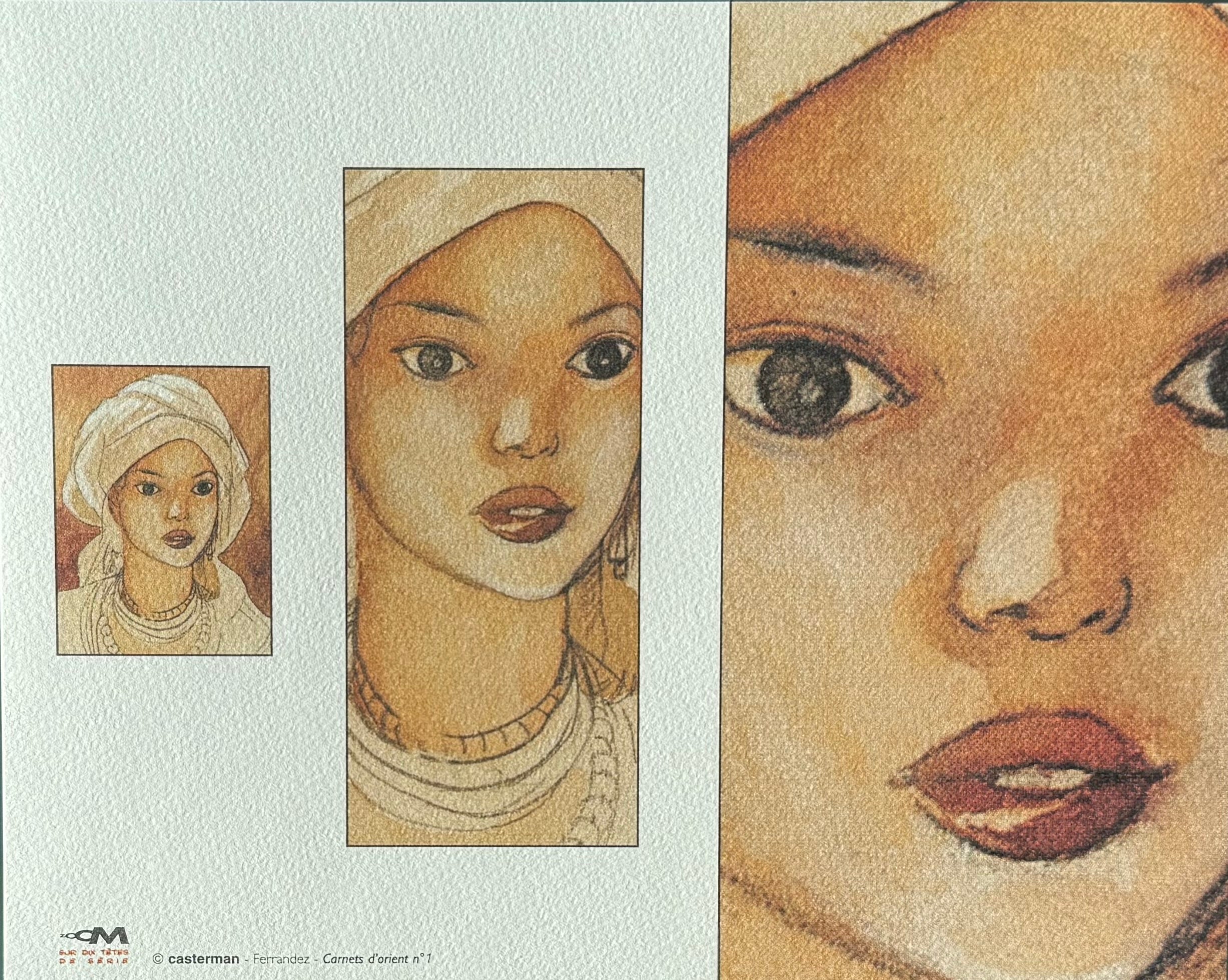 COMICS, Portfolio Collectif (Casterman) : Zoom sur dix têtes de série (°2001)
