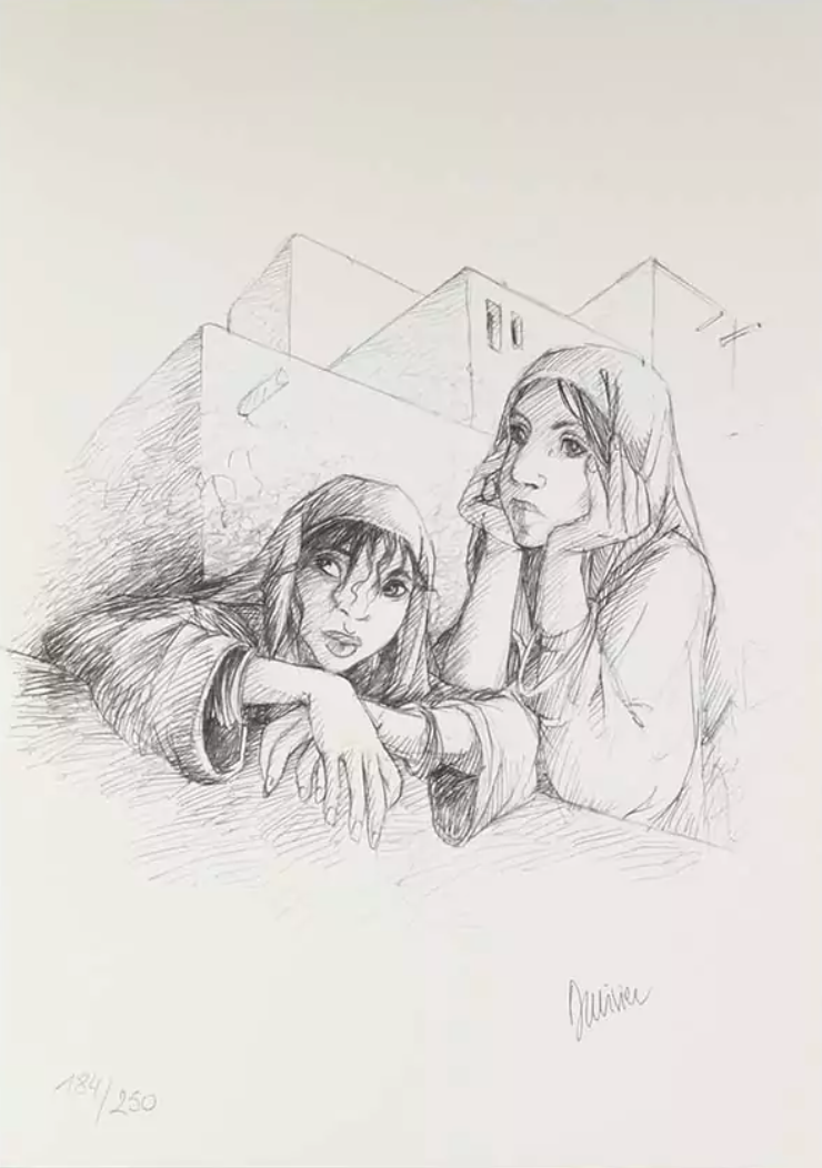 COMICS, Portfolio Duvivier Marianne : Mauvaise Graine (Numbered & Signed)