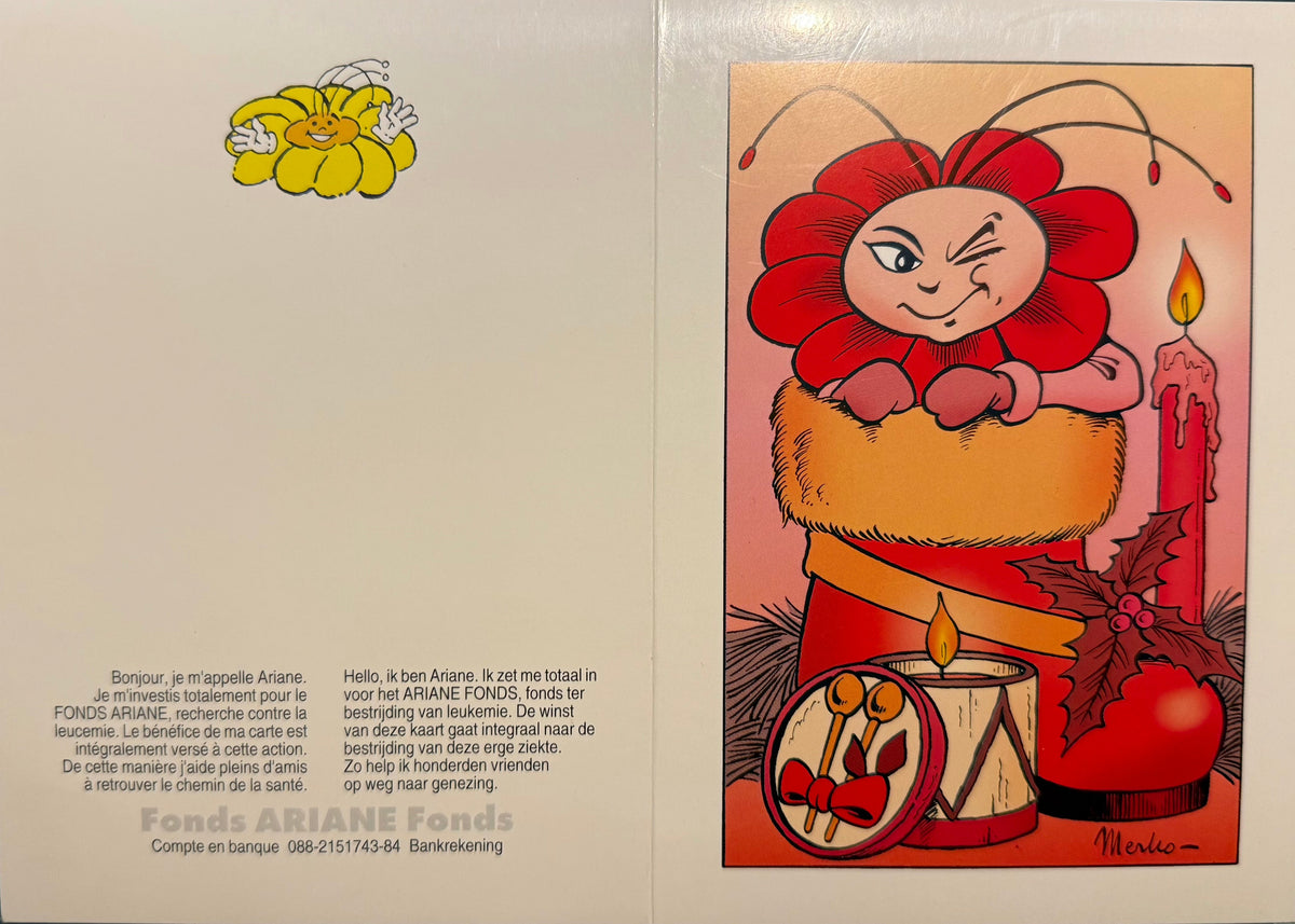 COMICS Print : Ariane Fonds 'Candle' (Merho) (°2000)