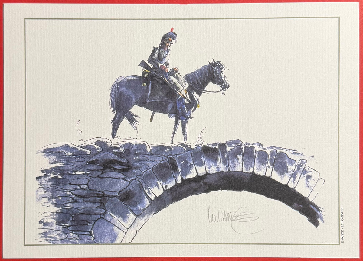 Comics Ex-Libris – All about Vance "Cavalier Napoléonien" by Vance (Signed & Numbered, 2005)