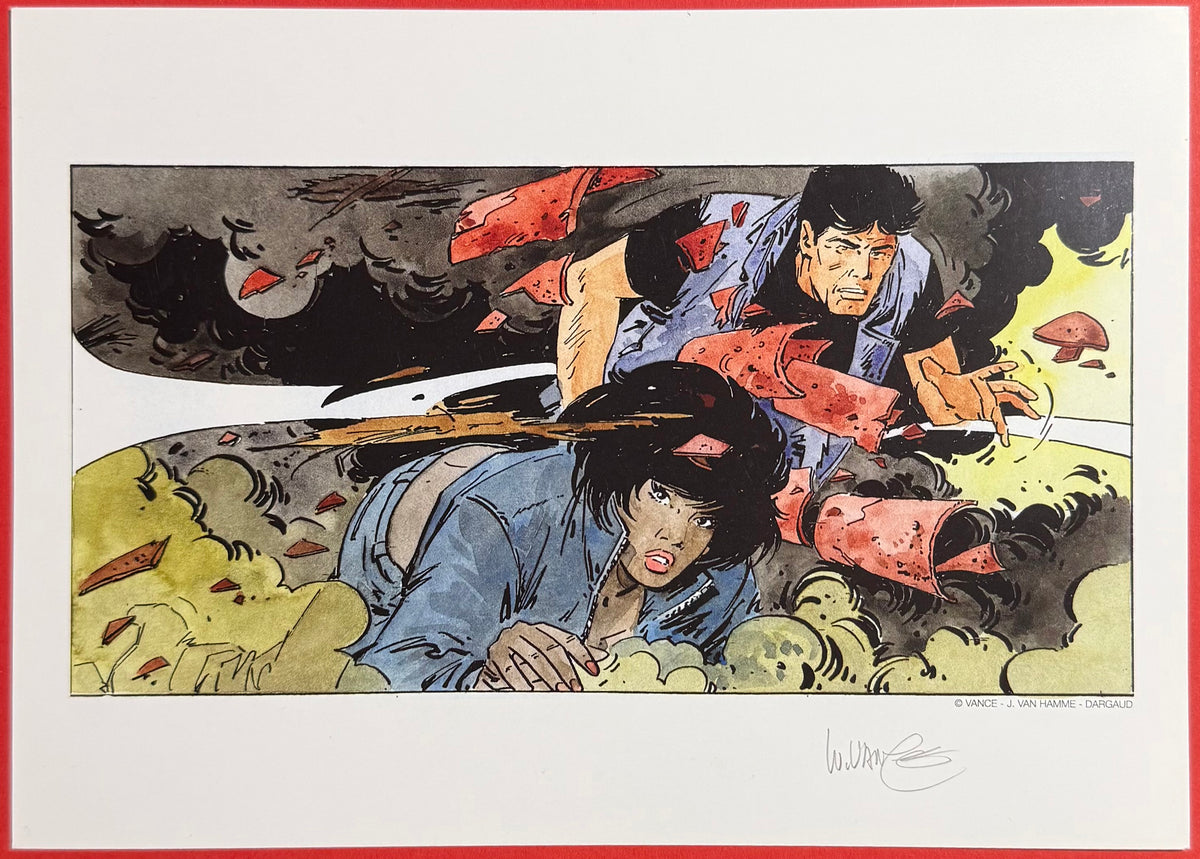 Comics Ex-Libris – XIII "Final Round" by Vance (Signed & Numbered, 2007)