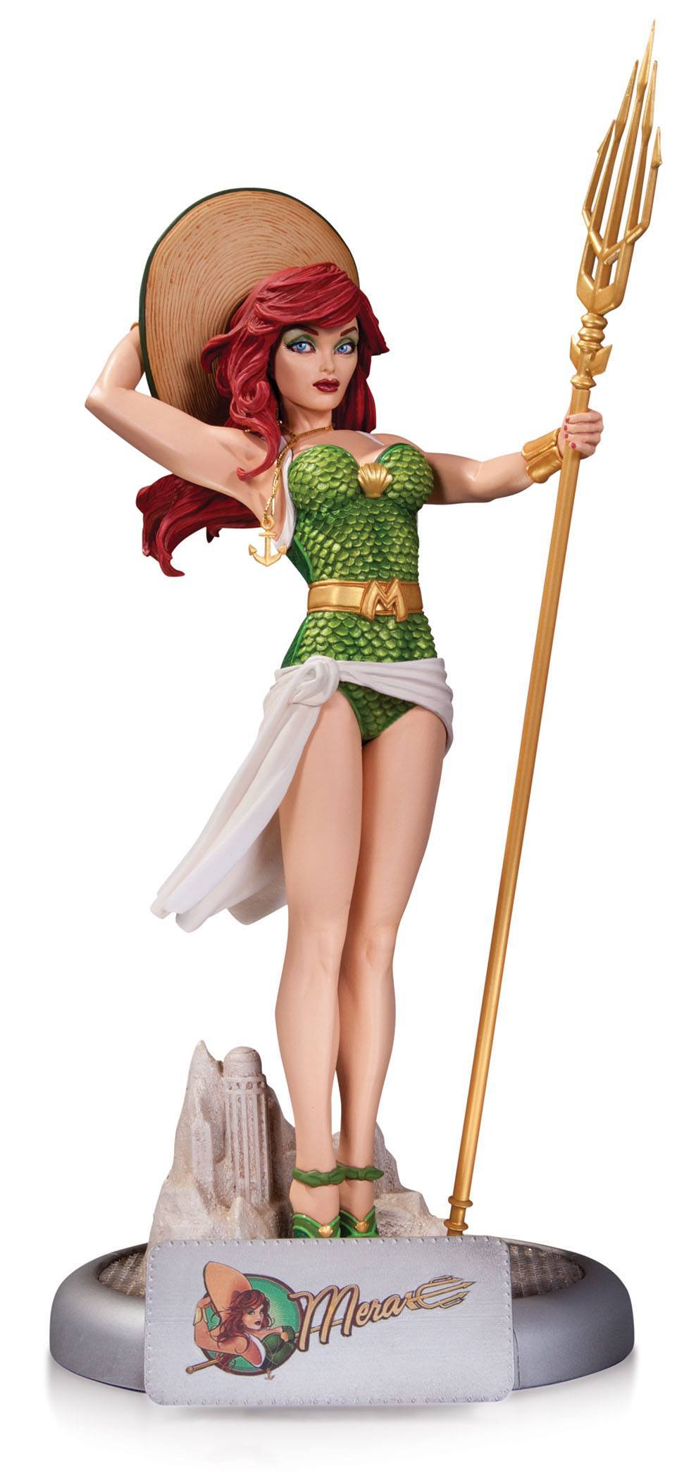 DC Collectibles Resin Statue - Collection DC Comics Bombshells - Aquaman : Mera (27cm) (Limited & Numbered)