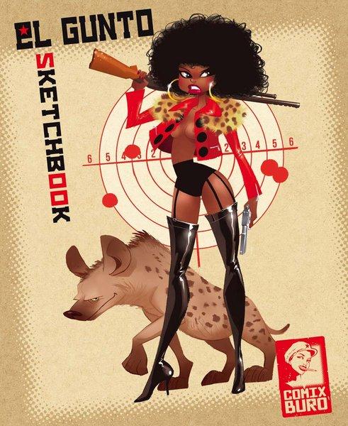 COMIX BURO Sketchbook / Croquis - El Gunto #1 (°2013) (Numbered + Signed)