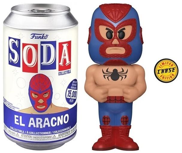 Funko SODA - Marvel, Lucha Libre - El Aracno (Metalico) CHASE