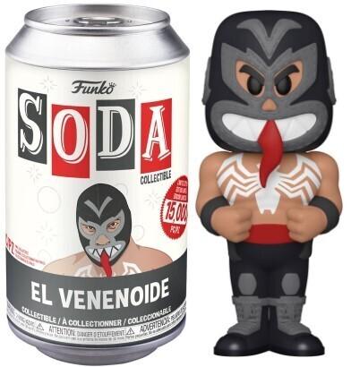 Funko SODA - Marvel, Lucha Libre - El Venenoide (Venom)