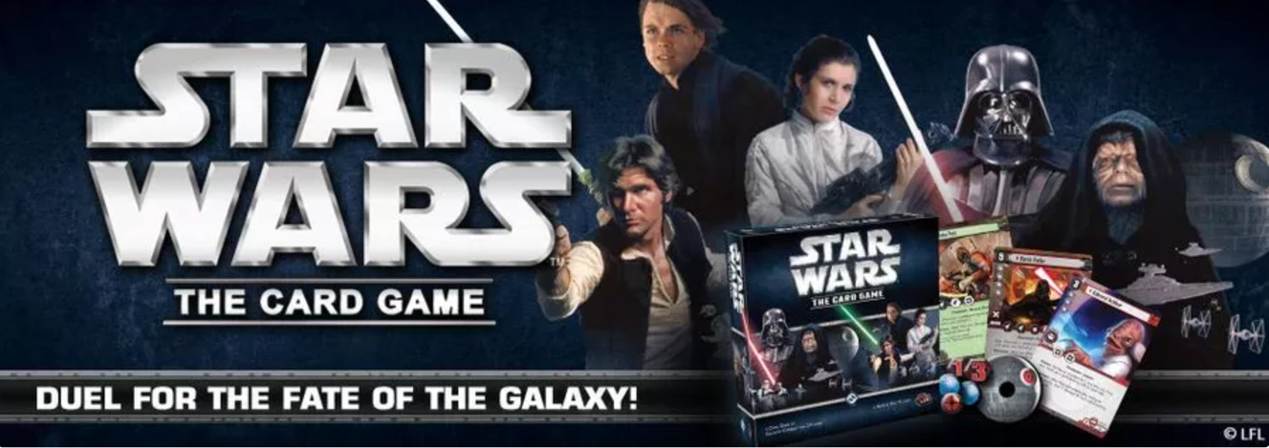 FANTASY FLIGHT GAMES - Star Wars : The Card Game (Sealed)
