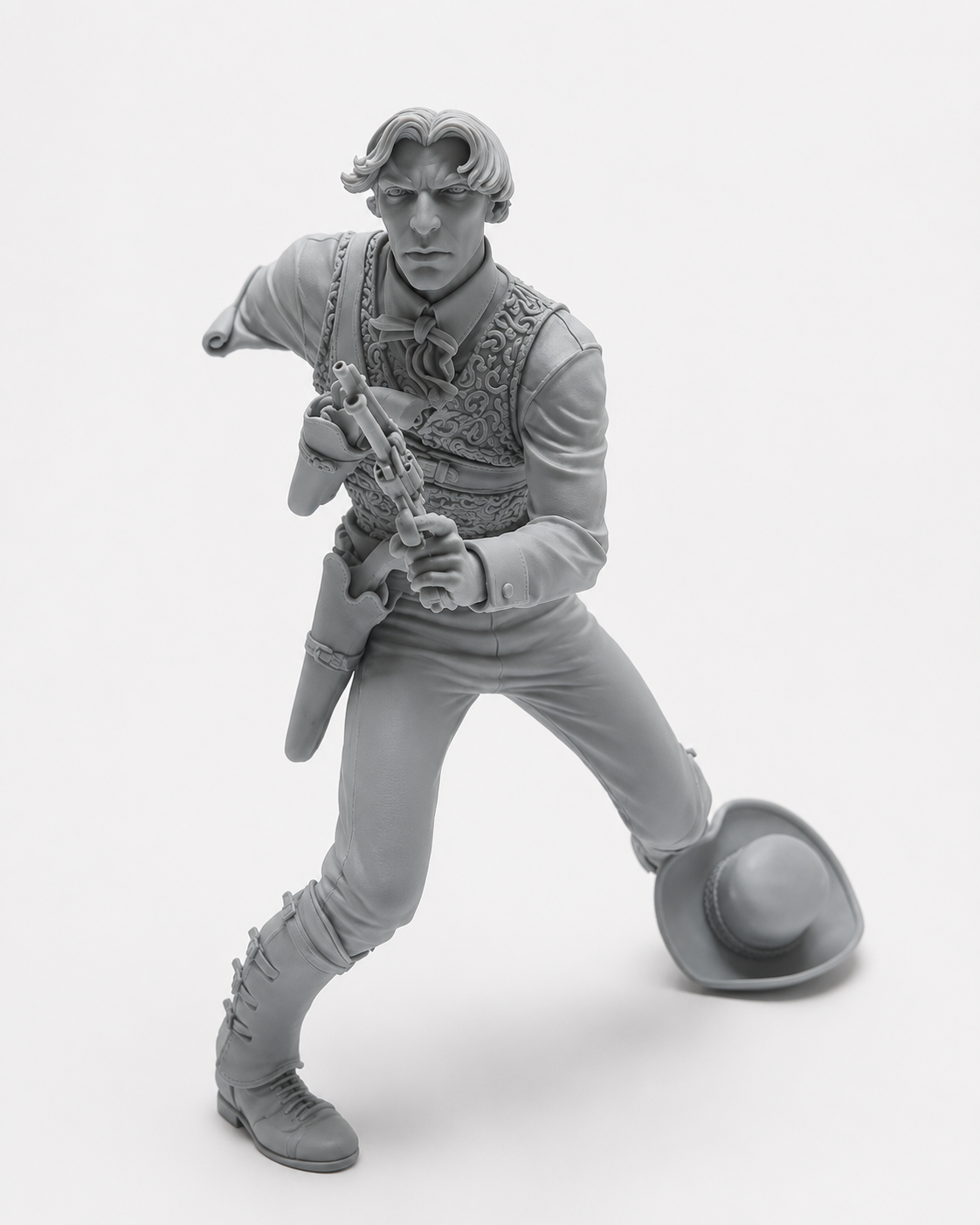 FIGURES & VOUS Resin Statue - Bouncer :  Bouncer 'Monochrome Version' (32cm) (Limited & Numbered)