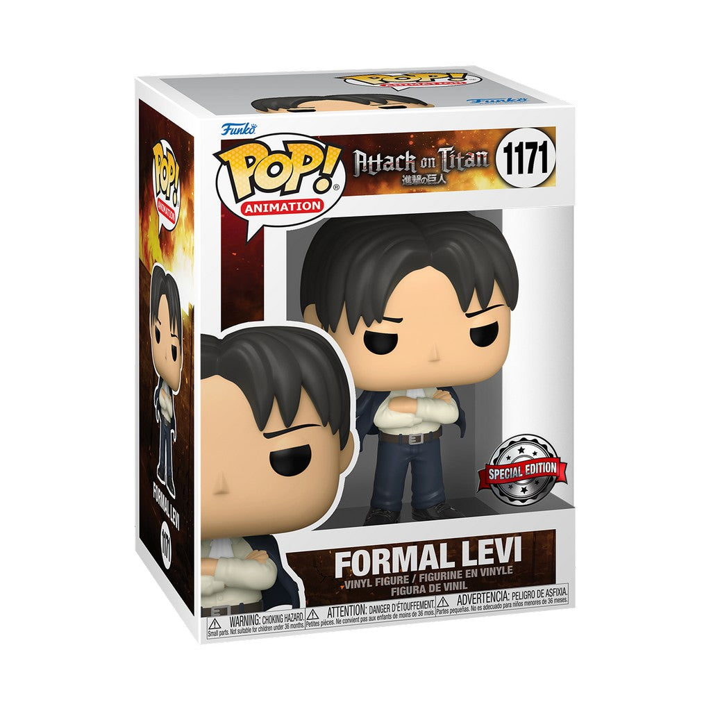 Funko POP! Animation - Attack on Titan - Formal Levi (1171) Exclusive