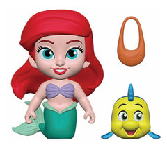 FUNKO, 5 Star - The Little Mermaid : Mermaid Ariel & Flounder (8cm)