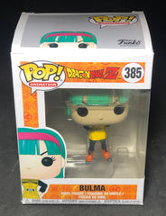 FUNKO POP! Animation - Dragonball Z - Bulma (385) 'Small Damaged Packaging'