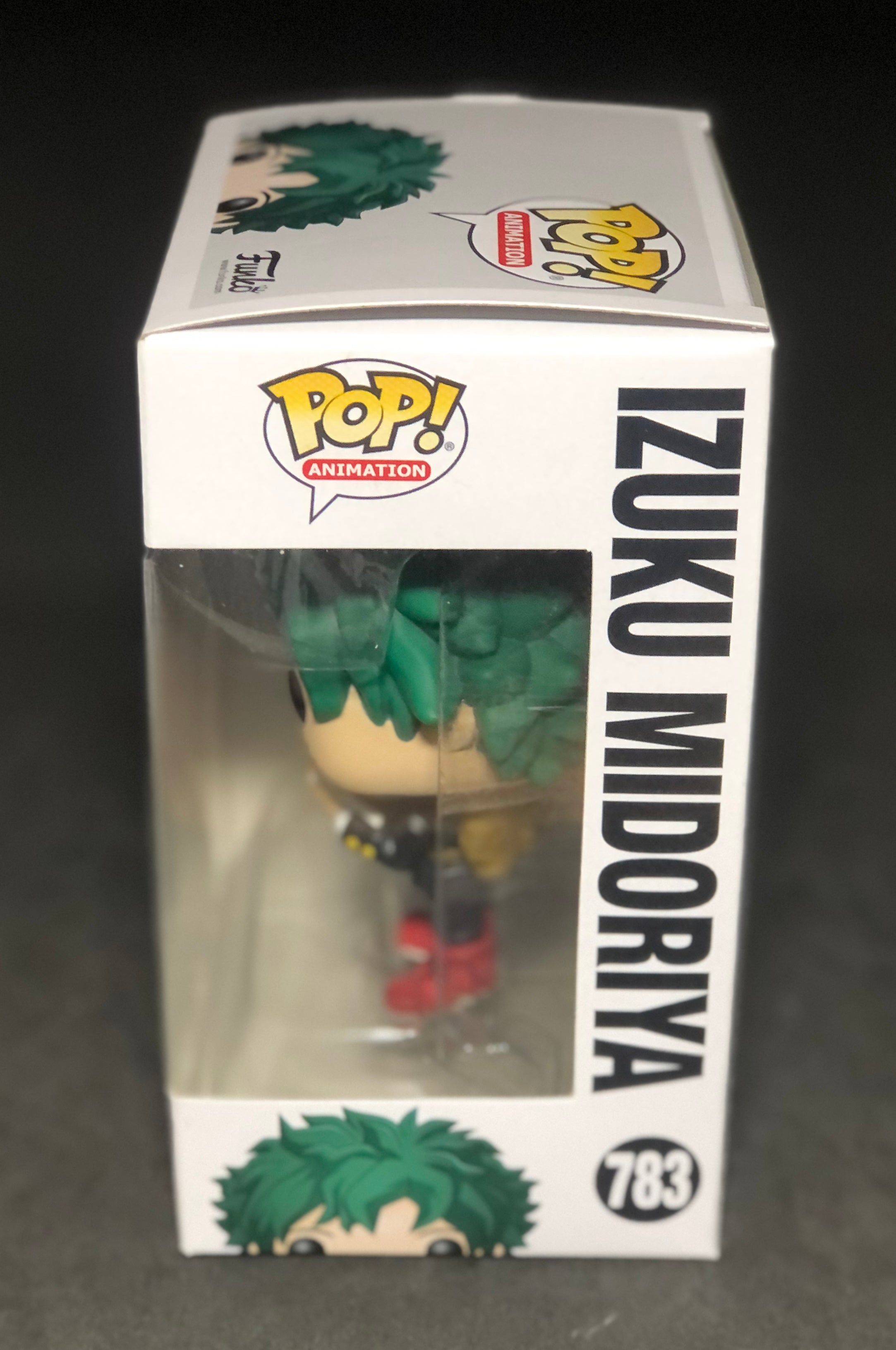 FUNKO POP! Animation - My Hero Academia - Izuku Midoriya (783) 'Small Damaged Packaging"a