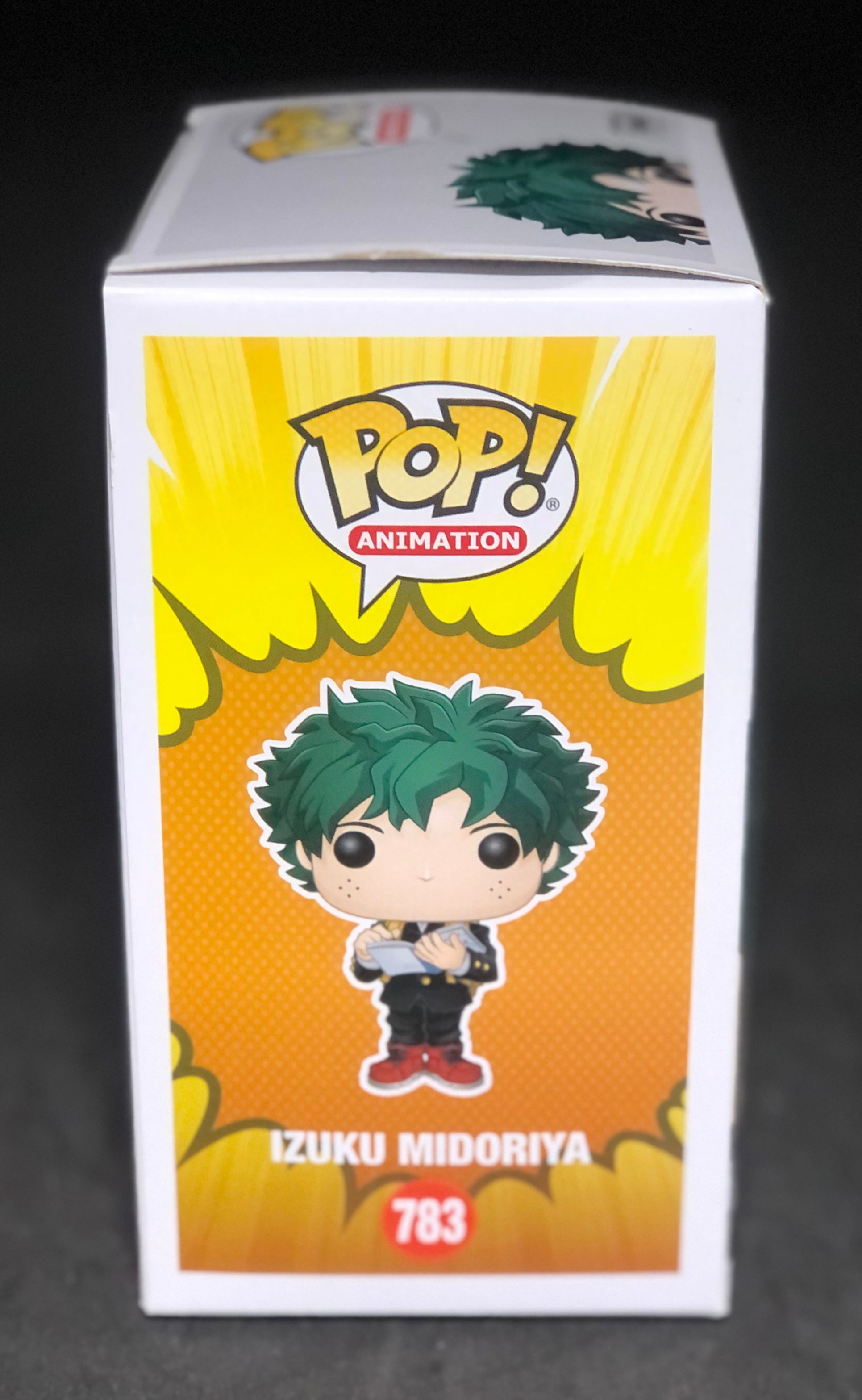 FUNKO POP! Animation - My Hero Academia - Izuku Midoriya (783) 'Small Damaged Packaging"a