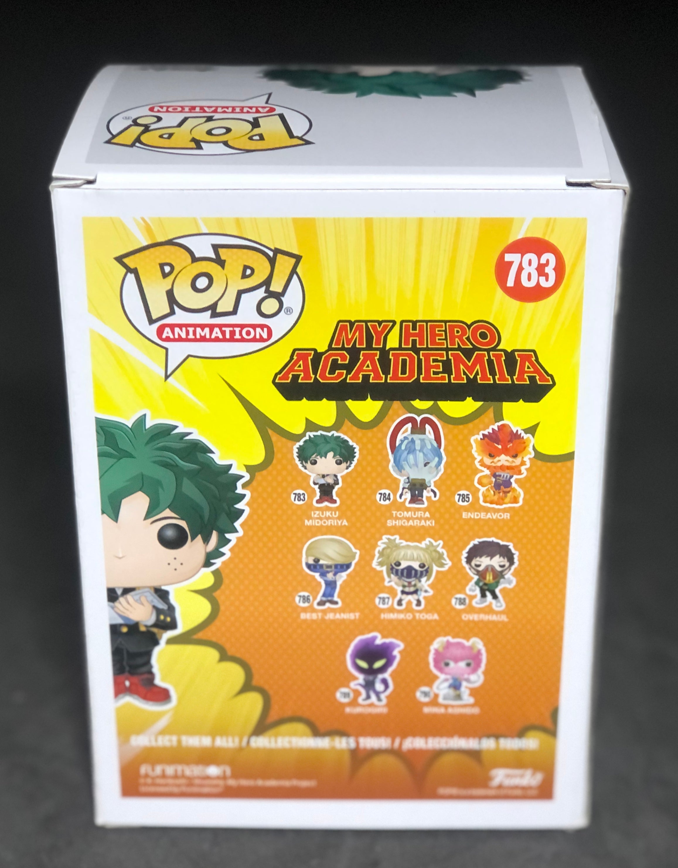 FUNKO POP! Animation - My Hero Academia - Izuku Midoriya (783) 'Small Damaged Packaging"a