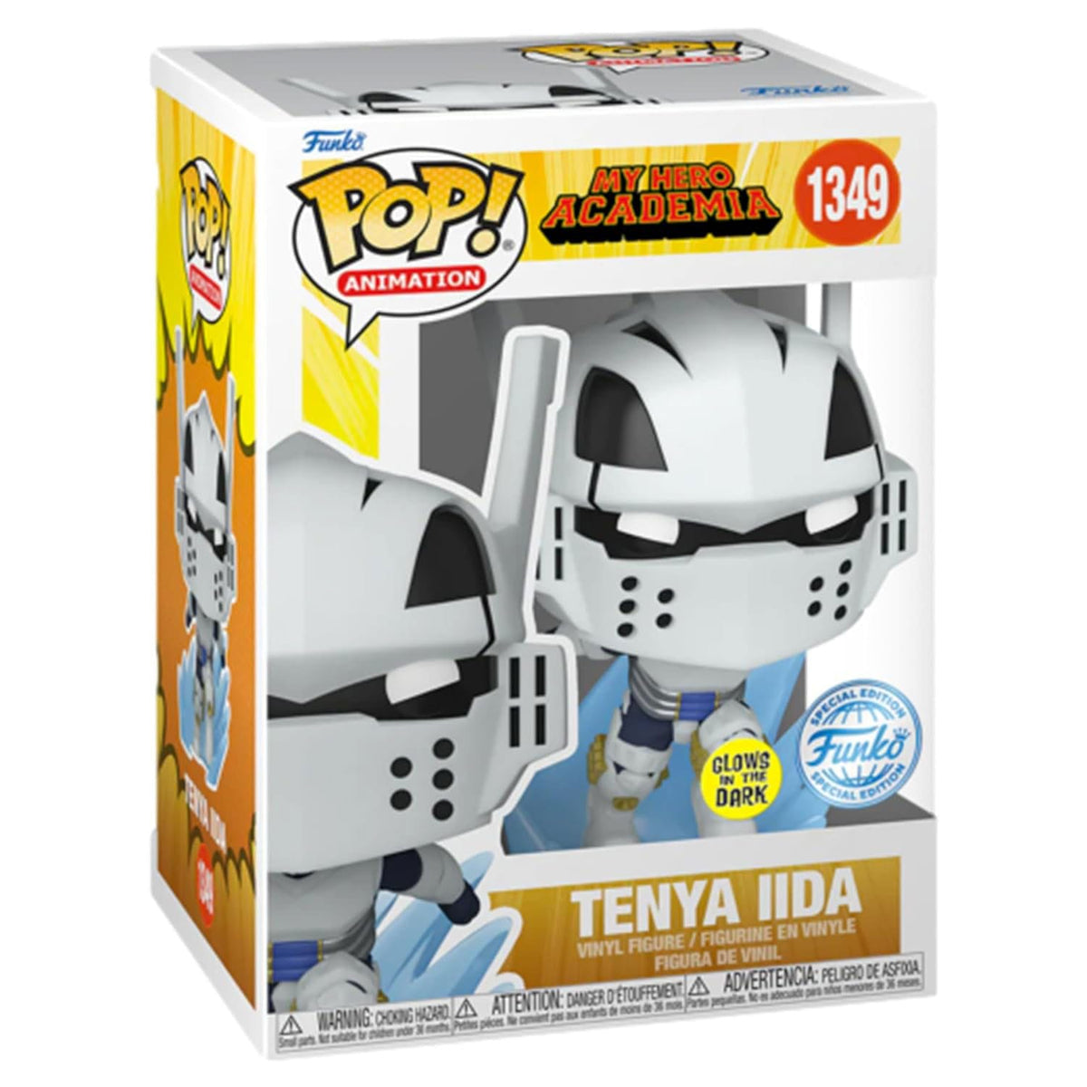 FUNKO POP! Animation - My Hero Academia - Tenya Ilda (GITD) (1349) Exclusive