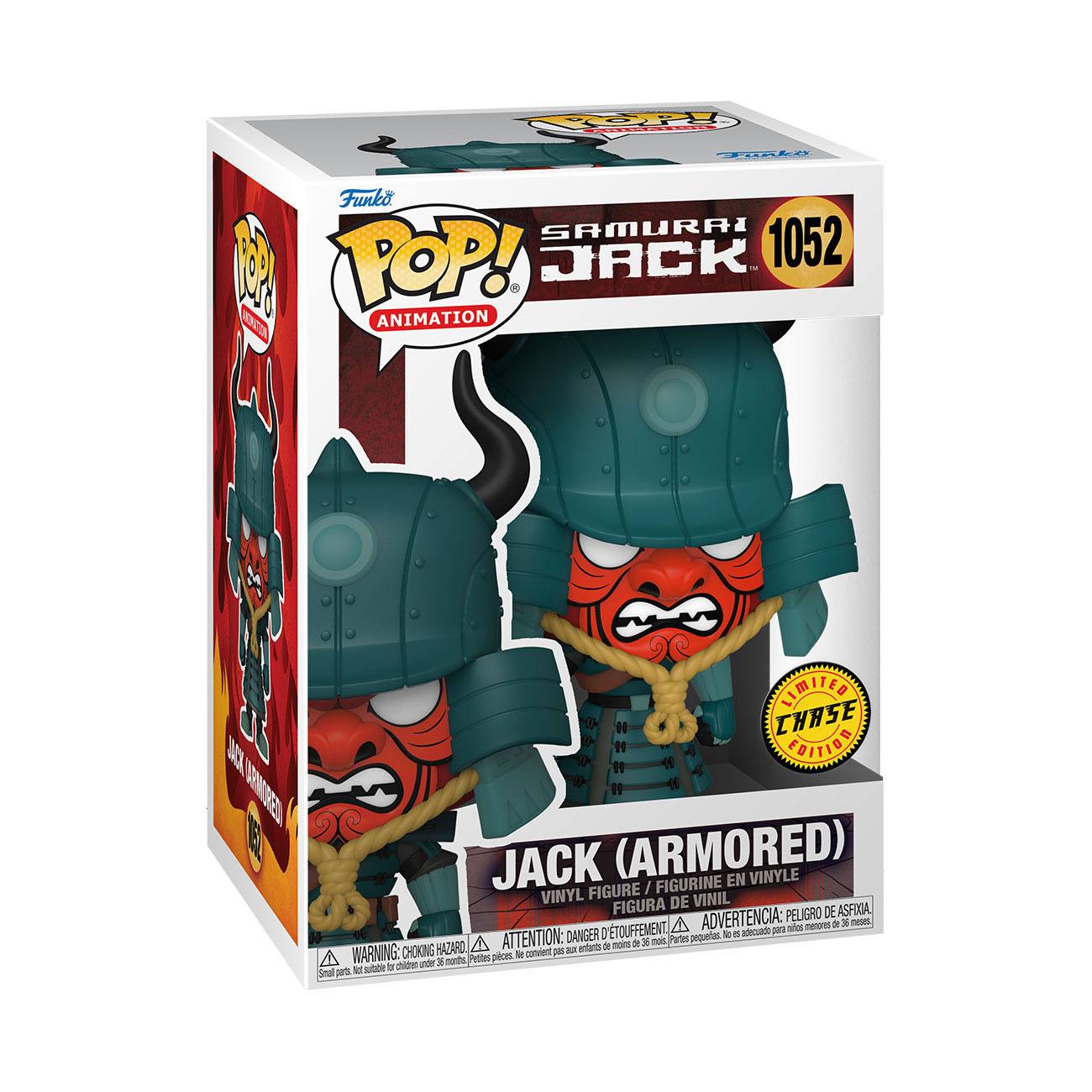 FUNKO POP! Animation - Samurai Jack - Jack (Armored) #1052 CHASE 