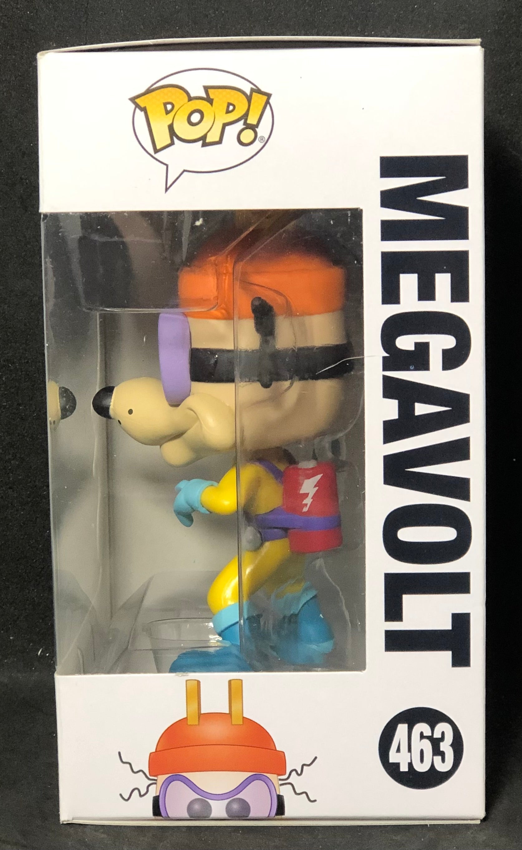 FUNKO POP! Disney - Darkwing Duck - Megavolt (463) 'Minor Figure / Box Damage'