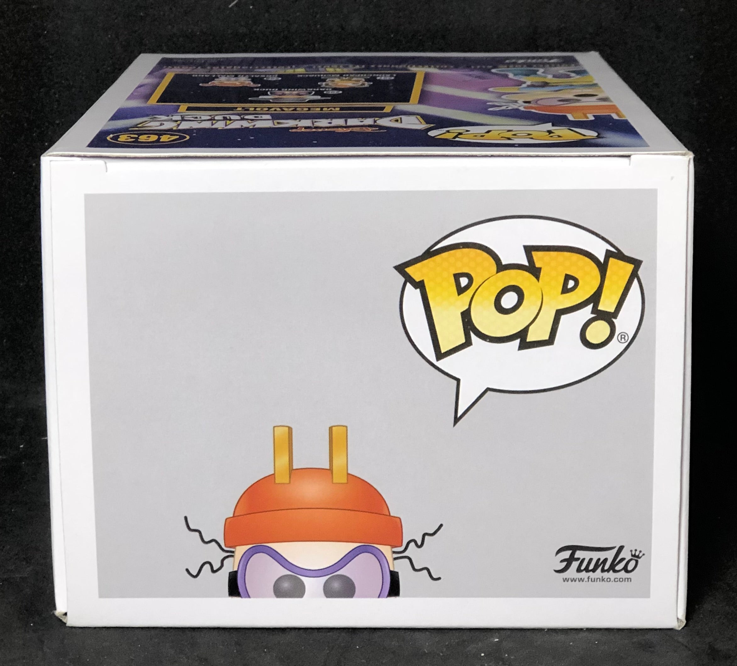FUNKO POP! Disney - Darkwing Duck - Megavolt (463) 'Minor Figure / Box Damage'