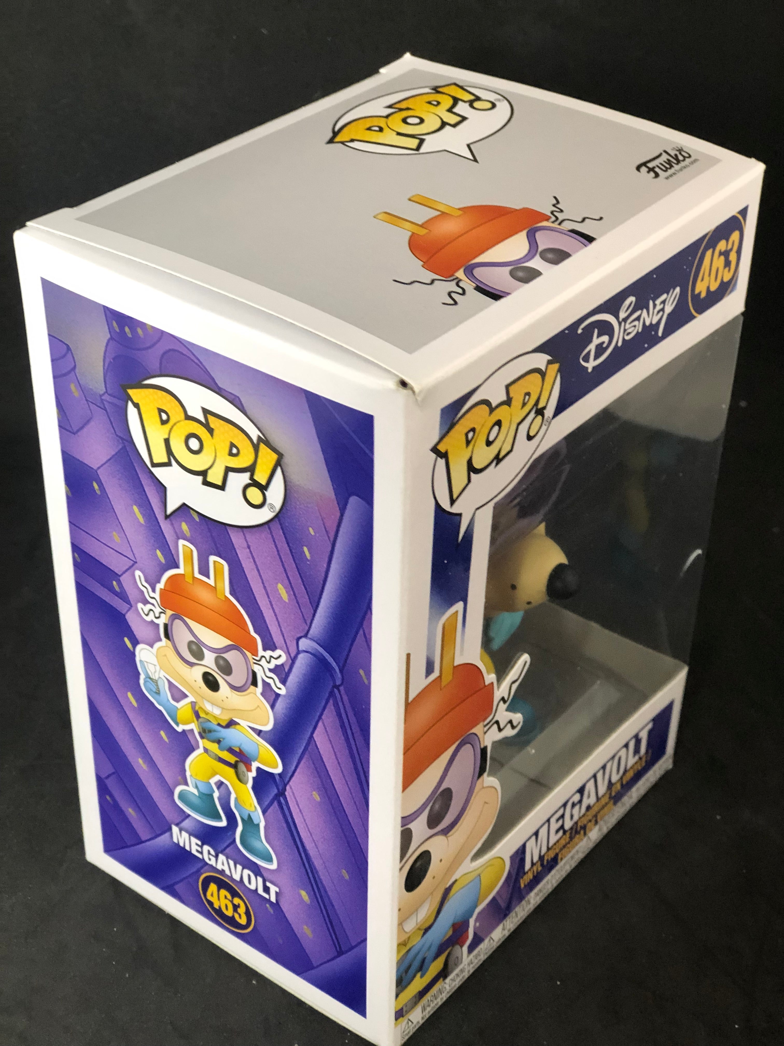FUNKO POP! Disney - Darkwing Duck - Megavolt (463) 'Minor Figure / Box Damage'